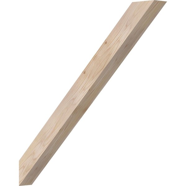Ekena Millwork 3 1/2"W x 34"D x 34"H Traditional Smooth Knee Brace, Douglas Fir BRC04X34X34TRA00SDF - main
